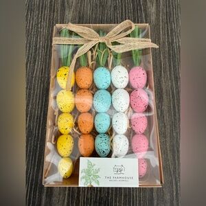 NWT The Farmhouse Rachel Ashwell Wooden Carrot set